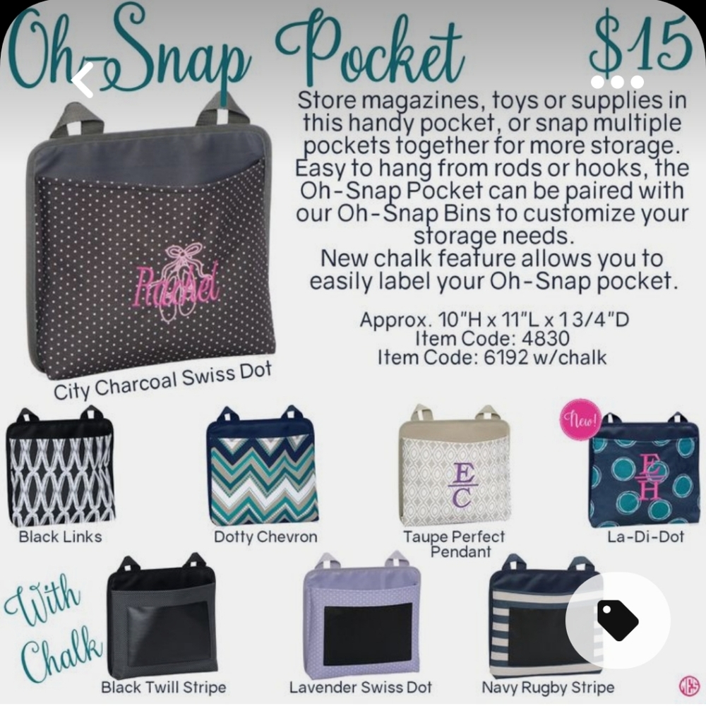 Thirty-One Oh-Snap Pocket - Picture 5 of 5